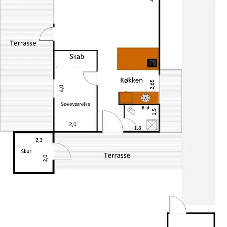 Idyllic Summer House Close To Water And Nature * Nedre Lysabild